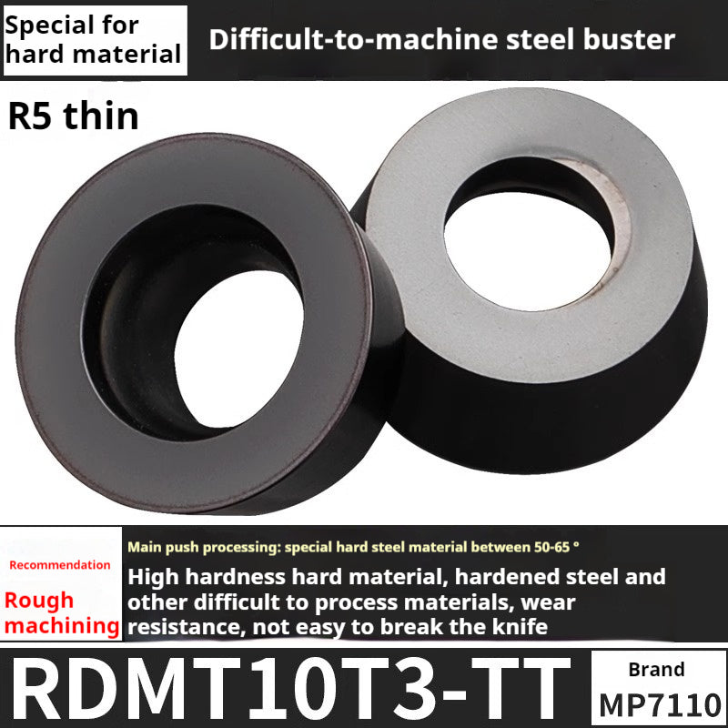 2036-CNC milling inserts, RPMW carbide R5 machining center, R4 milling machine, R6 milling inserts, RPMT round cutter cutters Shandong Denso Pricision Tools Co.,Ltd.